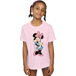 Disney Girl's Minnie Mouse Bunny Hug Cotton T-Shirt in Baby Pink Size: 5-6 Years Baby Pink 5-6 Years Disney Girl's Minnie Mouse Bunny Hug Cotton T-Shirt in Baby Pink Size: 5-6 Years Baby Pink 5-6 Years