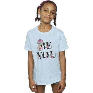 Disney Girl's Dumbo Be You Cotton T-Shirt in Baby Blue Size: 9 Years Baby Blue 9 Years Disney Girl's Dumbo Be You Cotton T-Shirt in Baby Blue Size: 9 Years Baby Blue 9 Years