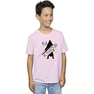 Star Wars Boy's Obi-Wan Kenobi Jedi Knight T-Shirt in Baby Pink Size: 3-4 Years Baby Pink 3-4 Years Star Wars Boy's Obi-Wan Kenobi Jedi Knight T-Shirt in Baby Pink Size: 3-4 Years Baby Pink 3-4 Years