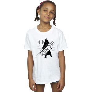 Star Wars Girl's Obi-Wan Kenobi Jedi Knight Cotton T-Shirt in White Size: 12-13 Years White 12-13 Years Star Wars Girl's Obi-Wan Kenobi Jedi Knight Cotton T-Shirt in White Size: 12-13 Years White 12-13 Years