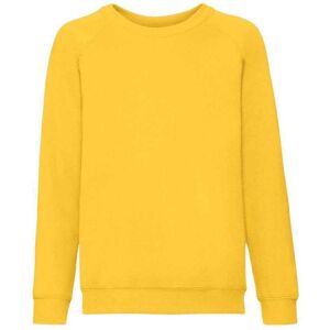 Fruit of the Loom Classic Raglan Sweatshirt in Yellow Size: 3-4 Years Yellow 3-4 Years Fruit of the Loom Classic Raglan Sweatshirt in Yellow Size: 3-4 Years Yellow 3-4 Years
