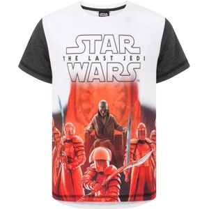 Star Wars Boy's Short Sleeved T-Shirt (Kids White) in White Size: 7-8 Years White 7-8 Years Star Wars Boy's Short Sleeved T-Shirt (Kids White) in White Size: 7-8 Years White 7-8 Years
