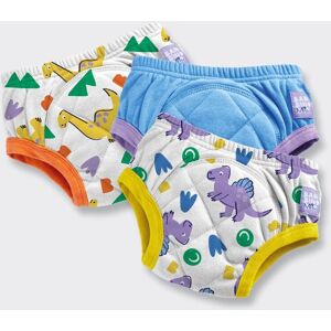 Bambino Mio 3 Pack Reusable Potty Training Pants with Cross-Stitch in Yellow Size: 3-4 Years Yellow 3-4 Years Bambino Mio 3 Pack Reusable Potty Training Pants with Cross-Stitch in Yellow Size: 3-4 Years Yellow 3-4 Years