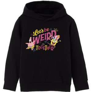 SpongeBob SquarePants Girl's Hoodie (Kids Black) in Black Size: 9-10 Years Black 9-10 Years SpongeBob SquarePants Girl's Hoodie (Kids Black) in Black Size: 9-10 Years Black 9-10 Years