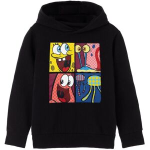 SpongeBob SquarePants Hoodie (Kids Black) in Black Size: 5-6 Years Black 5-6 Years SpongeBob SquarePants Hoodie (Kids Black) in Black Size: 5-6 Years Black 5-6 Years