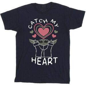 Star Wars Girl's Catch My Heart Cotton T-Shirt in Navy Size: 3-4 Years Navy 3-4 Years Star Wars Girl's Catch My Heart Cotton T-Shirt in Navy Size: 3-4 Years Navy 3-4 Years