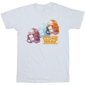 Star Wars Boy's Darth Vader Cotton T-Shirt in White Size: 5-6 Years White 5-6 Years Star Wars Boy's Darth Vader Cotton T-Shirt in White Size: 5-6 Years White 5-6 Years