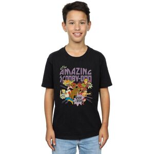 Scooby Doo Boy's The Amazing Cotton T-Shirt in Black Size: 12-13 Years Black 12-13 Years Scooby Doo Boy's The Amazing Cotton T-Shirt in Black Size: 12-13 Years Black 12-13 Years