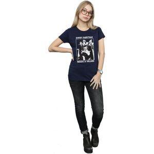Disney Girl's Every Fairy Tale Needs A Villain Cotton T-Shirt in Navy Size: 7-8 Years Navy 7-8 Years Disney Girl's Every Fairy Tale Needs A Villain Cotton T-Shirt in Navy Size: 7-8 Years Navy 7-8 Years