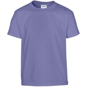 Gildan Plain Cotton Heavy T-Shirt in Violet Size: 12-13 Years Violet 12-13 Years Gildan Plain Cotton Heavy T-Shirt in Violet Size: 12-13 Years Violet 12-13 Years