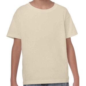 Gildan Plain Cotton Heavy T-Shirt in Light Sand Size: 3-4 Years Light Sand 3-4 Years Gildan Plain Cotton Heavy T-Shirt in Light Sand Size: 3-4 Years Light Sand 3-4 Years