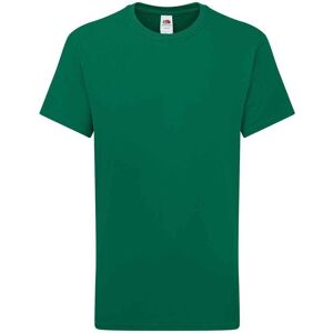 Fruit of the Loom Iconic 195 Plain T-Shirt in Green Size: 3-4 Years Green 3-4 Years Fruit of the Loom Iconic 195 Plain T-Shirt in Green Size: 3-4 Years Green 3-4 Years