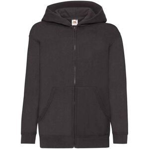 Fruit of the Loom Hooded Sweatshirt in Black Size: 5-6 Years Black 5-6 Years Fruit of the Loom Hooded Sweatshirt in Black Size: 5-6 Years Black 5-6 Years