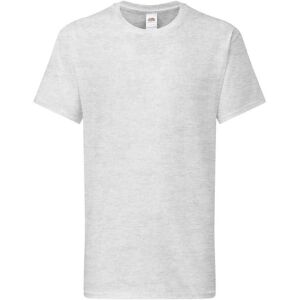 Fruit of the Loom Iconic 195 Premium T-Shirt in Grey Size: 5-6 Years Grey 5-6 Years Fruit of the Loom Iconic 195 Premium T-Shirt in Grey Size: 5-6 Years Grey 5-6 Years