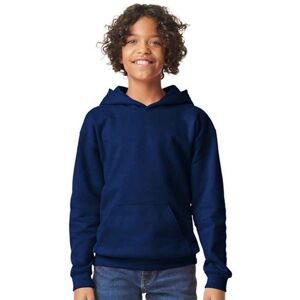 Gildan Softstyle Plain Midweight Hoodie in Navy Size: 5-6 Years Navy 5-6 Years Gildan Softstyle Plain Midweight Hoodie in Navy Size: 5-6 Years Navy 5-6 Years