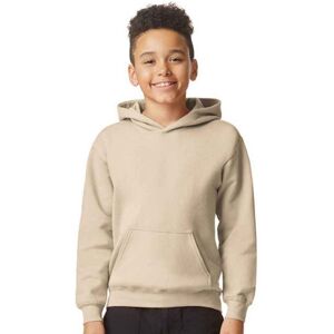 Gildan Softstyle Plain Midweight Hoodie in Light Sand Size: 3-4 Years Light Sand 3-4 Years Gildan Softstyle Plain Midweight Hoodie in Light Sand Size: 3-4 Years Light Sand 3-4 Years