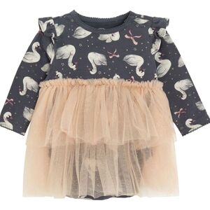 Cool Club Girl's Frill Shoulder Bodysuit with Tutu Outfit Set in Grey Size: 6-9 m Grey 6-9 m Cool Club Girl's Frill Shoulder Bodysuit with Tutu Outfit Set in Grey Size: 6-9 m Grey 6-9 m