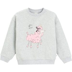 Cool Club Girl's Cosy Poodle Print Sweatshirt in Grey Size: 4 Years Grey 4 Years Cool Club Girl's Cosy Poodle Print Sweatshirt in Grey Size: 4 Years Grey 4 Years