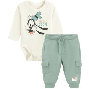 Cool Club Boy's Goofy Print 2-Piece Bodysuit & Jogger Outfit Set in Green Size: 2 Years Green 2 Years Cool Club Boy's Goofy Print 2-Piece Bodysuit & Jogger Outfit Set in Green Size: 2 Years Green 2 Years