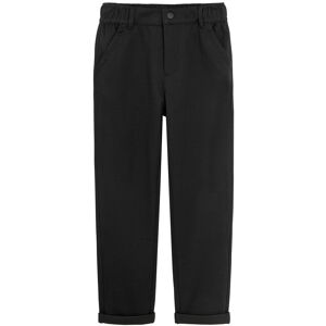Cool Club Boy's Relaxed Straight-Leg Button-Up Trousers in Black Size: 5 Years Black 5 Years Cool Club Boy's Relaxed Straight-Leg Button-Up Trousers in Black Size: 5 Years Black 5 Years