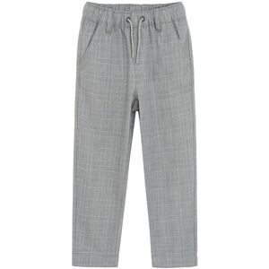 Cool Club Boy's Relaxed Straight-Leg Striped Trousers with Drawstring Waist in Grey Size: 8 Years Grey 8 Years Cool Club Boy's Relaxed Straight-Leg Striped Trousers with Drawstring Waist in Grey Size: 8 Years Grey 8 Years
