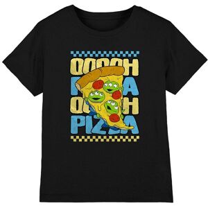 Disney Boy's Toy Story Aliens Ooooh Pizza Kids T-Shirt in Black Size: 7-8 Years Black 7-8 Years Disney Boy's Toy Story Aliens Ooooh Pizza Kids T-Shirt in Black Size: 7-8 Years Black 7-8 Years
