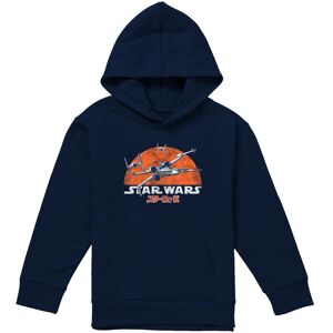 Disney Star Wars Xwing & Tie Fighter Flight Youth Kids Pull-Over Hoodie, Navy Size: 9-11 Years Navy 9-11 Years Disney Star Wars Xwing & Tie Fighter Flight Youth Kids Pull-Over Hoodie, Navy Size: 9-11 Years Navy 9-11 Years