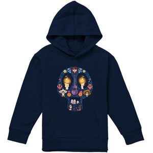 Disney Coco Day Of The Dead Skull With Miguel, Ernesto, Hector Youth Kids Pull-Over Hoodie, Navy Size: 9-11 Years Navy 9-11 Years Disney Coco Day Of The Dead Skull With Miguel, Ernesto, Hector Youth Kids Pull-Over Hoodie, Navy Size: 9-11 Years Navy 9-11 Years