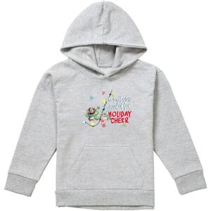 Disney Toy Story Buzz Lightyear No Batteries Needed Christmas Cheer Youth Kids Pull-Over Hoodie, Athletic Heather in Grey Size: 5-6 Years Grey 5-6 Years Disney Toy Story Buzz Lightyear No Batteries Needed Christmas Cheer Youth Kids Pull-Over Hoodie, Athletic Heather in Grey Size: 5-6 Years Grey 5-6 Years