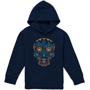Disney Coco Colorful Day Of The Dead Skull With Miguel & Dante Youth Kids Pull-Over Hoodie, Navy Size: 12-13 Years Navy 12-13 Years Disney Coco Colorful Day Of The Dead Skull With Miguel & Dante Youth Kids Pull-Over Hoodie, Navy Size: 12-13 Years Navy 12-13 Years