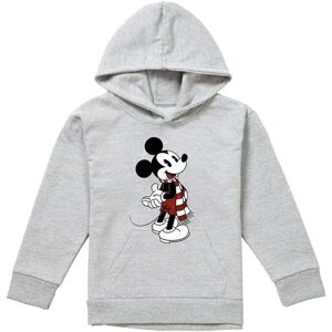 Disney Mickey Mouse Christmas Scarf Youth Kids Pull-Over Hoodie, Athletic Heather in Grey Size: 7-8 Years Grey 7-8 Years Disney Mickey Mouse Christmas Scarf Youth Kids Pull-Over Hoodie, Athletic Heather in Grey Size: 7-8 Years Grey 7-8 Years