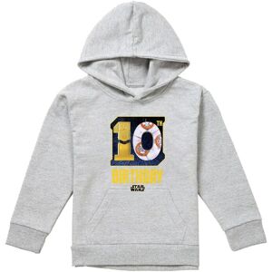 Disney Star Wars C3Po Bb8 10Th Birthday Space Youth Kids Pull-Over Hoodie, Athletic Heather in Grey Size: 9-11 Years Grey 9-11 Years Disney Star Wars C3Po Bb8 10Th Birthday Space Youth Kids Pull-Over Hoodie, Athletic Heather in Grey Size: 9-11 Years Grey 9-11 Years