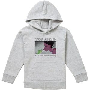 Disney The Princess & The Frog Tiana A Risk Worth Taking Youth Kids Pull-Over Hoodie, Athletic Heather in Grey Size: 12-13 Years Grey 12-13 Years Disney The Princess & The Frog Tiana A Risk Worth Taking Youth Kids Pull-Over Hoodie, Athletic Heather in Grey Size: 12-13 Years Grey 12-13 Years