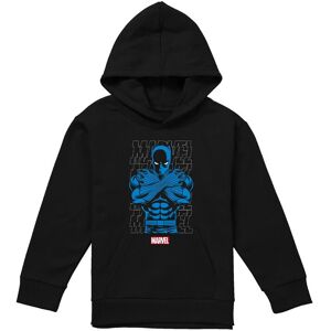 Marvel Black Panther Stripes Youth Kids Pull-Over Hoodie, Black Size: 12-13 Years Black 12-13 Years Marvel Black Panther Stripes Youth Kids Pull-Over Hoodie, Black Size: 12-13 Years Black 12-13 Years