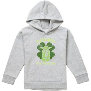 Disney Star Wars St Patrick'S Day Yoda Lucky Youth Kids Pull-Over Hoodie, Athletic Heather in Grey Size: 9-11 Years Grey 9-11 Years Disney Star Wars St Patrick'S Day Yoda Lucky Youth Kids Pull-Over Hoodie, Athletic Heather in Grey Size: 9-11 Years Grey 9-11 Years