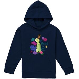 Disney The Princess & The Frog Tiana My Dreams, My Way Youth Kids Pull-Over Hoodie, Navy Size: 7-8 Years Navy 7-8 Years Disney The Princess & The Frog Tiana My Dreams, My Way Youth Kids Pull-Over Hoodie, Navy Size: 7-8 Years Navy 7-8 Years