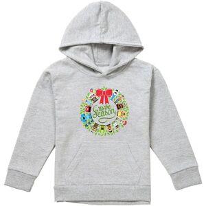 Disney Toy Story Christmas Wreath Toy Story, Monsters Inc., Cars, Up Youth Kids Pull-Over Hoodie, Athletic Heather in Grey Size: 12-13 Years Grey 12-13 Years Disney Toy Story Christmas Wreath Toy Story, Monsters Inc., Cars, Up Youth Kids Pull-Over Hoodie, Athletic Heather in Grey Size: 12-13 Years Grey 12-13 Years