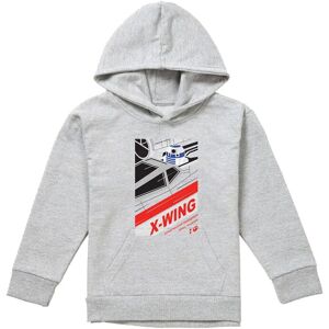 Disney Star Wars R2D2 Xwing Droid Youth Kids Pull-Over Hoodie, Athletic Heather in Grey Size: 5-6 Years Grey 5-6 Years Disney Star Wars R2D2 Xwing Droid Youth Kids Pull-Over Hoodie, Athletic Heather in Grey Size: 5-6 Years Grey 5-6 Years