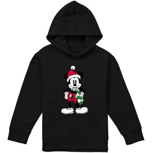 Disney Mickey Mouse Christmas Tartan Youth Kids Pull-Over Hoodie, Black Size: 9-11 Years Black 9-11 Years Disney Mickey Mouse Christmas Tartan Youth Kids Pull-Over Hoodie, Black Size: 9-11 Years Black 9-11 Years
