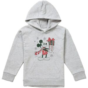 Disney Mickey Mouse Christmas Presents Youth Kids Pull-Over Hoodie, Athletic Heather in Grey Size: 5-6 Years Grey 5-6 Years Disney Mickey Mouse Christmas Presents Youth Kids Pull-Over Hoodie, Athletic Heather in Grey Size: 5-6 Years Grey 5-6 Years