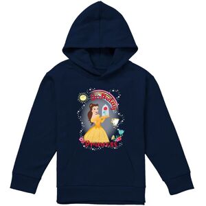 Disney Beauty & The Beast Birthday Princess With Belle & Chip Youth Kids Pull-Over Hoodie, Navy Size: 7-8 Years Navy 7-8 Years Disney Beauty & The Beast Birthday Princess With Belle & Chip Youth Kids Pull-Over Hoodie, Navy Size: 7-8 Years Navy 7-8 Years