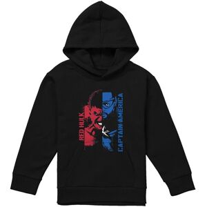Marvel Captain America & Red Hulk Graffiti Youth Kids Pull-Over Hoodie, Black Size: 12-13 Years Black 12-13 Years Marvel Captain America & Red Hulk Graffiti Youth Kids Pull-Over Hoodie, Black Size: 12-13 Years Black 12-13 Years