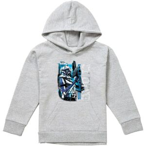 Disney Star Wars Clone Rex Youth Kids Pull-Over Hoodie, Athletic Heather in Grey Size: 12-13 Years Grey 12-13 Years Disney Star Wars Clone Rex Youth Kids Pull-Over Hoodie, Athletic Heather in Grey Size: 12-13 Years Grey 12-13 Years