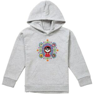 Disney Coco Remember Me With Miguel, Ernesto, Imelda, Dante, Hector Youth Kids Pull-Over Hoodie, Athletic Heather in Grey Size: 7-8 Years Grey 7-8 Years Disney Coco Remember Me With Miguel, Ernesto, Imelda, Dante, Hector Youth Kids Pull-Over Hoodie, Athletic Heather in Grey Size: 7-8 Years Grey 7-8 Years