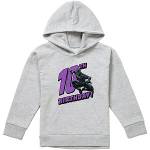 Marvel Black Panther Birthday 10 Youth Kids Pull-Over Hoodie, Athletic Heather in Grey Size: 12-13 Years Grey 12-13 Years Marvel Black Panther Birthday 10 Youth Kids Pull-Over Hoodie, Athletic Heather in Grey Size: 12-13 Years Grey 12-13 Years