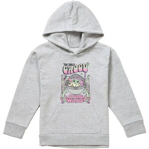 Disney Star Wars Hippie Grogu Youth Kids Pull-Over Hoodie, Athletic Heather in Grey Size: 12-13 Years Grey 12-13 Years Disney Star Wars Hippie Grogu Youth Kids Pull-Over Hoodie, Athletic Heather in Grey Size: 12-13 Years Grey 12-13 Years