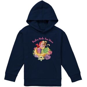 Disney Princess Besties Shine With Ariel, Rapunzel, Tiana Youth Kids Pull-Over Hoodie, Navy Size: 5-6 Years Navy 5-6 Years Disney Princess Besties Shine With Ariel, Rapunzel, Tiana Youth Kids Pull-Over Hoodie, Navy Size: 5-6 Years Navy 5-6 Years