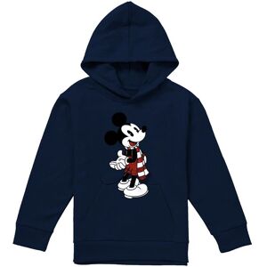 Disney Mickey Mouse Christmas Scarf Youth Kids Pull-Over Hoodie, Navy Size: 12-13 Years Navy 12-13 Years Disney Mickey Mouse Christmas Scarf Youth Kids Pull-Over Hoodie, Navy Size: 12-13 Years Navy 12-13 Years