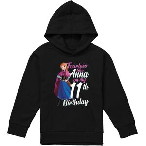 Disney Frozen Fearless Like Anna 11Th Birthday Youth Kids Pull-Over Hoodie, Black Size: 9-11 Years Black 9-11 Years Disney Frozen Fearless Like Anna 11Th Birthday Youth Kids Pull-Over Hoodie, Black Size: 9-11 Years Black 9-11 Years
