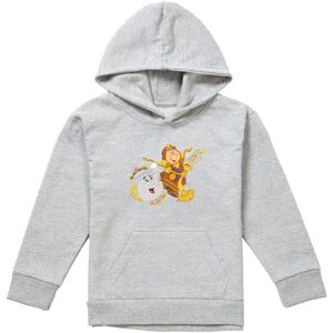 Disney Beauty & The Beast Potts Lumerie Cogsworth Youth Kids Pull-Over Hoodie, Athletic Heather in Grey Size: 9-11 Years Grey 9-11 Years Disney Beauty & The Beast Potts Lumerie Cogsworth Youth Kids Pull-Over Hoodie, Athletic Heather in Grey Size: 9-11 Years Grey 9-11 Years